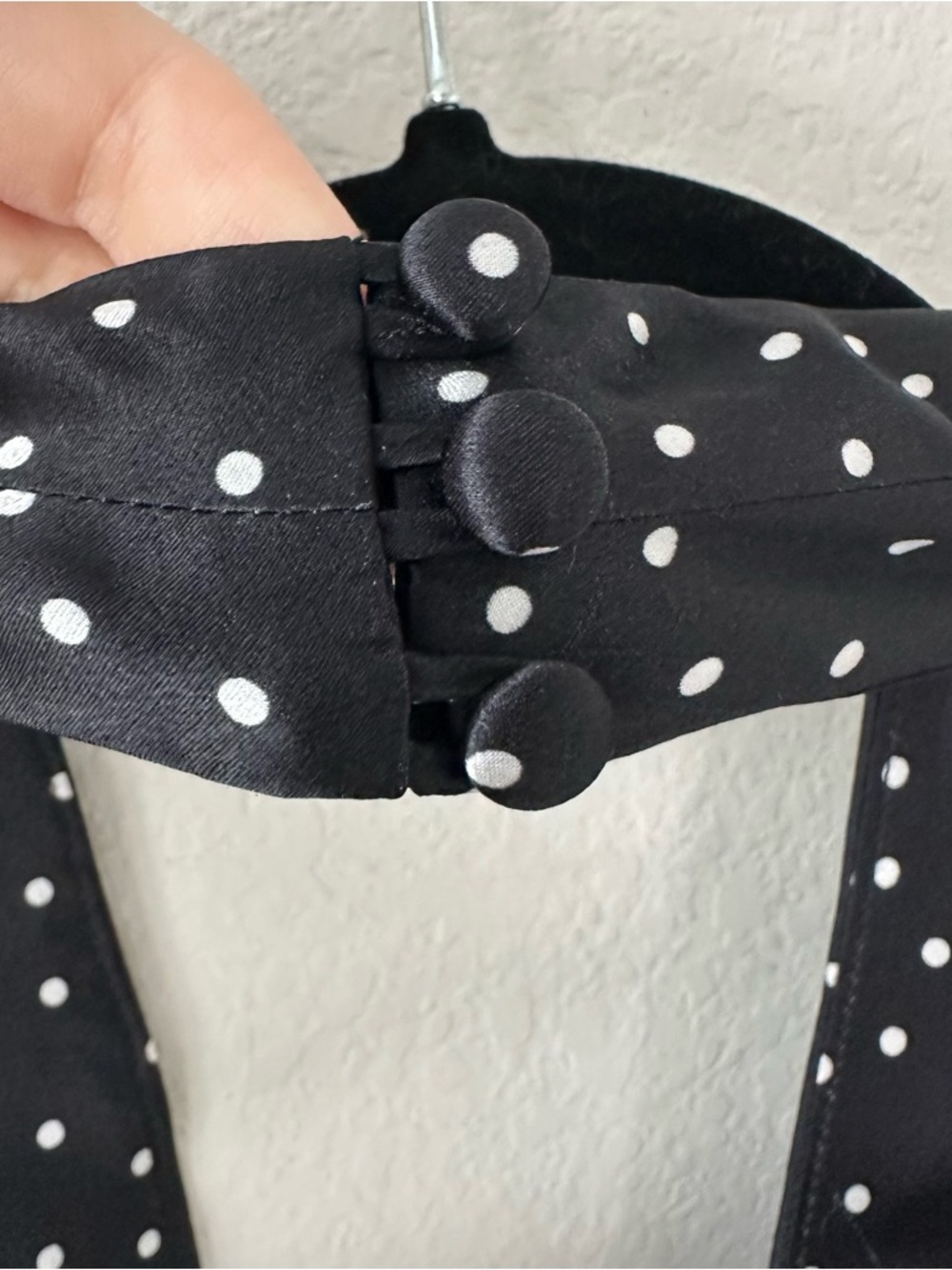 Reformation Daniela Silk Polka
Dot Black Maxi Dress SZ US 2 NWT - Picture 6 of 8